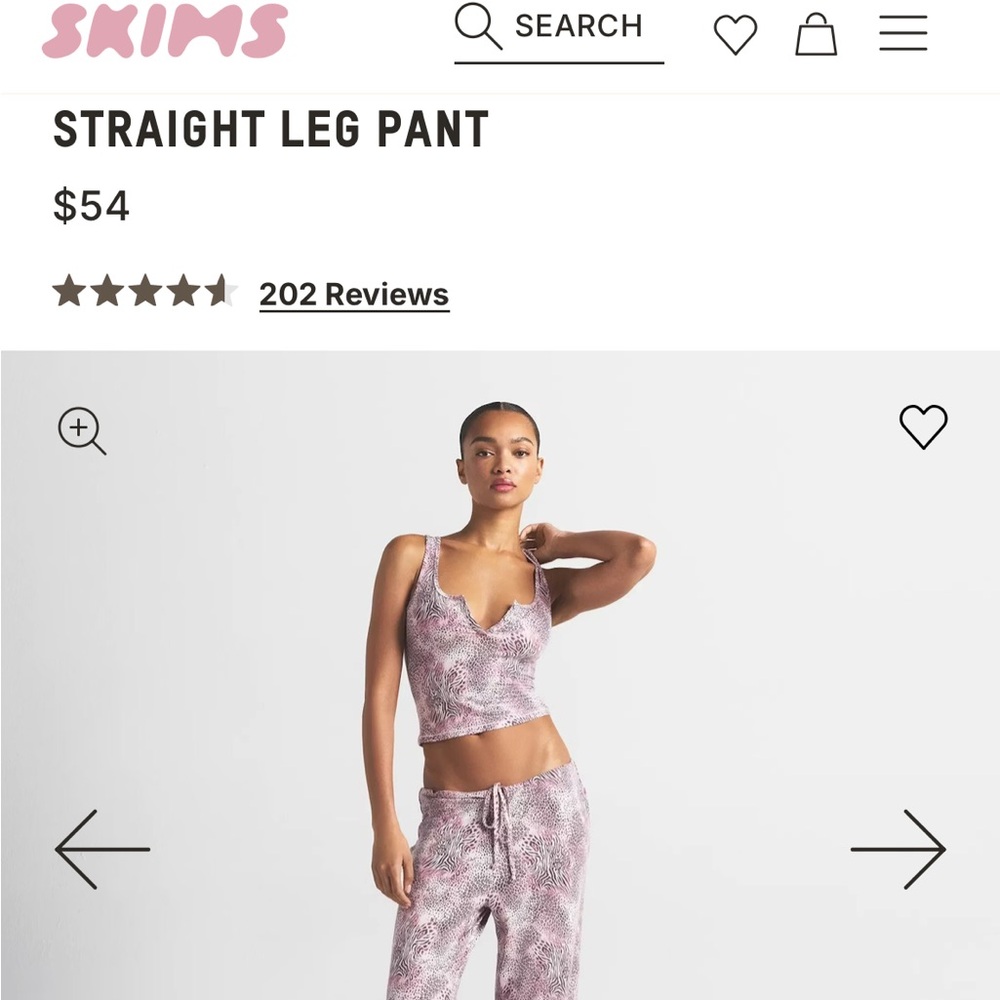 SKIMS Multicolor Women's Pajama Set